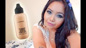 Ships from and sold by flawless glam. Demo Mac Face And Body Foundation In C3 On Oily Skin Maricarljanah Youtube