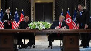 Image result for new york times trump kim summit
