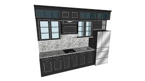 classic kitchen cabinet 3d warehouse