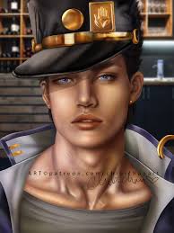 Techwear jojo piece I'm working on. First digital artwork