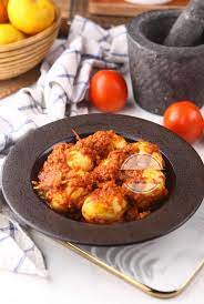 Telur Bumbu Bali Balinese Spicy Eggs Telur Bumbu Resep Masakan Resep Telur