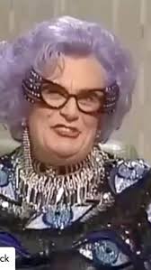 Charo was very confused by the Bart Guy Wall...