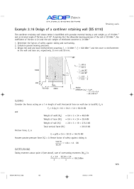 Prior to completing any retaining wall design, it is first necessary to calculate the forces acting on the wall. Pdf Cantilever Retaining Wall Metric Umair Khan Academia Edu