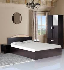 Over 3,000 bedroom sets great selection & price free shipping on prime eligible orders. Buy Arisa Bedroom Set Queen Size Bed With Storage 2 Door Wardrobe Two Bedside Table In Wenge Finish By Mintwud Online Modern Queen Size Beds Beds Furniture Pepperfry Product