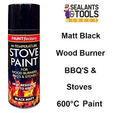 wood burner bbq stove spray paint 400ml