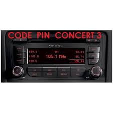 Codrade.io our partner find my code for audi . Unlock Code Poste Radio Concert 3 Audi A3 A4 A6 Tt Skyexpert Cdiscount Auto