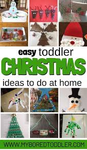 Christmas Activities To Do At Home With Toddlers Easy Christmas Activities Toddler Christmas Painting Easy Toddler Christmas