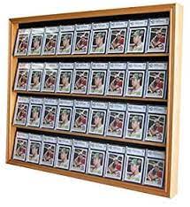 His name is printed at the bottom center of the card in cursive with a gold color ink look. Amazon Com Displaygifts Football Baseball Basketball Hockey Sports Card Solid Wood Frame Display Case 36 Grade Acrylic Door Uv Protection Lockable Oak Finish Sports Outdoors