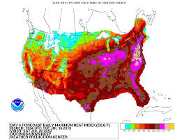 Us Heat Wave Map 2019 List Of States Affected By Excessive