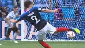Benjamin pavard statistics and career statistics, live sofascore ratings, heatmap and goal video highlights may be available on sofascore for some of benjamin pavard and bayern münchen matches. World Cup 2018 Best Goal Benjamin Pavard Don Win Am Bbc News Pidgin