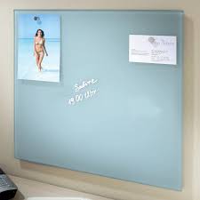 Fabric magnetic pin up notice boards. Glass Magnetic Board The Modern Version Of The Pin Board Home Interior Design Ideas Glass Board Magnetic Board Kitchen Notice Board