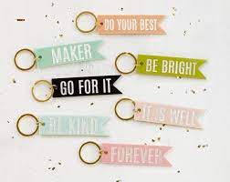 Discover New Inspiring Finds Every Day Etsy Colorful Keychain Personalized Keychain Keychain