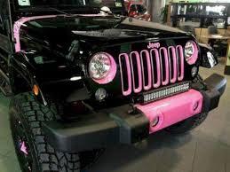 Black And Hot Pink Jeep Jeep Grand Cherokee The Most Awarded Suv Ever Jeep Wrangler Girly Black Jeep Wrangler Dream Cars Jeep