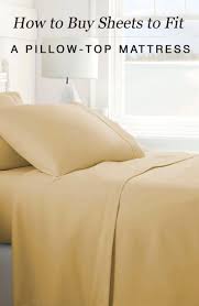 How To Buy Sheets To Fit A Pillow Top Mattress Overstock Com Pillow Top Mattress Pillow Top Mattress
