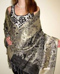 Shiny Dressy Formal Shawls Pashminas For Evening Wear A Women S Shawl Paradise Evening Shawls And Wraps Fashion Women Shawl