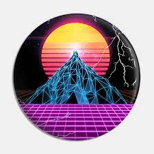 What kind of aesthetic does vaporwave represent? Outrun Synthwave Vaporwave Aesthetic Sunset 80s Style Vaporwave Aesthetic Pin Teepublic De