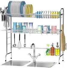 They are real space savers and also adjustable to different sink sizes. 7 Best Over The Sink Dish Racks Of 2021 Foods Guy