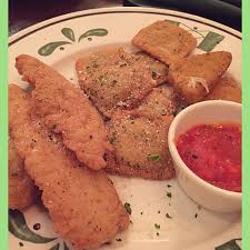 Chicken Fingers Toasted Ravioli Fried Mozzarella Olive Garden Toasted Ravioli Chicken Chicken Fingers