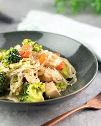 Brokkoli Hahnchen Mit Konjaknudeln Rezept In 2020 Shirataki Rezepte Rezepte Und Einfach Kochen