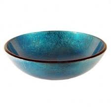 blue glass vessel sink ideas on foter