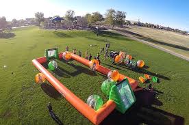 All characters are licensed and trademarked by their respective owners. Gametruck Bubblesoccer Parties 0004 1460506453 Archway Lincoln Pso