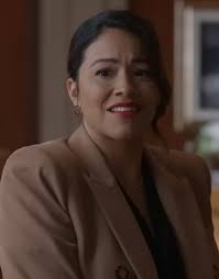 Not Dead Yet 2023 Gina Rodriguez Camel Blazer