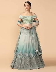 He founded his eponymous design studio in 1990 which are inspired by indian culture but sold internationally. Buy Tarun Tahiliani Womens Ombre Lehenga With Blouse Dupatta Features Price Reviews Online In India Justdial