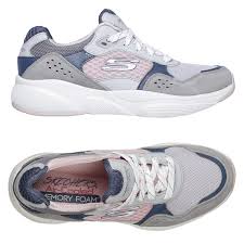 skechers womens meridian charted trainers ladies air cooled