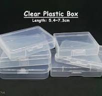5/10/20pcs Clear Plastic Mini Box Rectangle Transparent Storage Containers  With Hinged Lids for Jewelry Crafts Accessories Beads Storing - Etsy