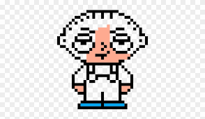 A great collection of pixel art template grids for minecraft on pc, xbox one, ps4 and pocket edition, enjoy! Stewie Griffin Stewie Griffin Minecraft Pixel Art Clipart 1547211 Pikpng