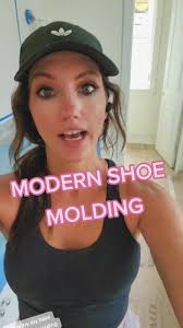 How to Cut Shoe Molding That Stops at Door Trim