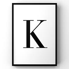 Are you getting enough vitamin k? Amazon Com Capital Letter K Print K Letter Print K Wall Decor K Wall Print K Printable Art Letter Print Fathers Day Gift Printable Wall Art Simple Black And White Name And Initial Print Handmade Products