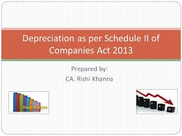 Depreciation As Per Schedule Ii Of Companies Act Ppt Video
