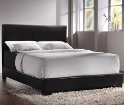 This premium bed frame is a strong and durable support system to hold up any box spring and mattress. Coaster Upholstered Beds Contemporary Queen Upholstered Low Profile Bed Standard Furniture Upholstered Beds