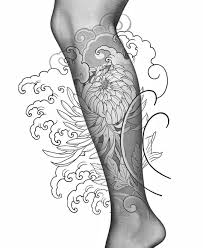 Black And White Lotus Flower Half Sleeve Tattoo 