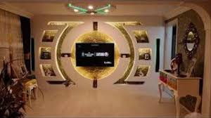 Image Result For ديكور شاشة تلفزيون جبس بورد Tv Wall Design Wall Tv Unit Design Ceiling Design Living Room