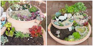 These plants are favorite to the ones that live in apartments. Succulent Fairy Garden Tutorial Diy Succulent Fairy Garden Fairy Garden Blog