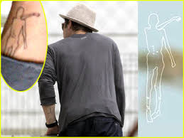 The oldest known human tattoos come from the mummified remains of otzi the iceman. Brad Pitt Otzi Der Iceman Tat Gebrochene Levess Promi Tattoos