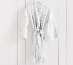 Monique Lhuillier Bouquet Floral Kimono Robe Pottery Barn
