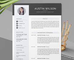 The right resume format can capture a recruiter or hiring manager's attention. Cv Template Curriculum Vitae Modern Cv Format Design Simple Resume Template Professional Resume Template Creative Resume Format 1 3 Page Resume Instant Download Mycvtemplates Com