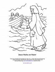 Explore 623989 free printable coloring pages for your kids and adults. Jesus Walks On Water Crucigrama Sermons4kids