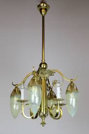 We did not find results for: Victorian Gas Electric Chandelier With Striped Opalescent Art Glass Shades