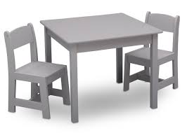 Delta Children Mysize Kids Wood Chair Set And Table 2 Chairs Included Grey More Info C In 2020 Wooden Table And Chairs Childrens Desk And Chair Table And Chair Sets
