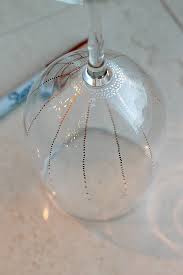 Blinds for french doors ideas. Diy Wine Glasses Using Sharpies Belle Vie