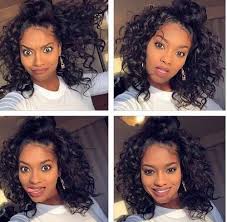 Half Up Half Down Curly Hair Front Lace Wigs Human Hair Natural Hair Styles Human Hair