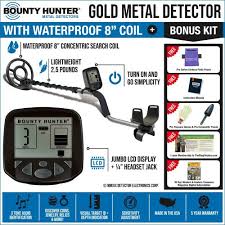 Yes, dry sand is the same as detecting on an inland site. Bounty Hunter Gold Metal Detector Shop Features Reviews Metaldetector Com