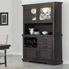 Shop for grey china cabinet online at target. Frankfurt Furniture Revolution China Hutch In Dark Gray Nebraska Furniture Mart