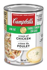 Almost campbell s chicken noodle soup bonnies recipe Campbell S Condensed Low Fat Cream Of Chicken Campbell Company Of Canada