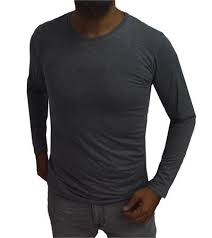 erkek uzun kollu slim fit duz sweatshirt gri uzun kollu fit erkek sweatshirt