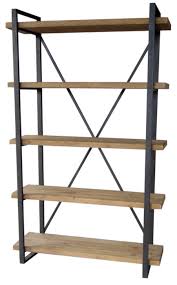 Item features 5 bookcase sections, sliding glass doors, panel sides, oak wood construction. 7 Tall Bookcases For Mid Century Modern Office Cute Furniture